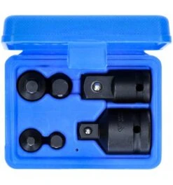 Brilliant Tools Kraft-Adapter-Satz, 6-tlg., 1/4" + 3/8" + 1/2" + 3/4" -Bahcore Geschaft adapter fuer kraft stecknuss 1304105 czm