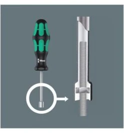 Wera 395 HO Steckschlüssel-Schraubendreher, 3/8" X 90 Mm -Bahcore Geschaft aussensechskantschraubendreher mit laengsgriff 356481 czm 3