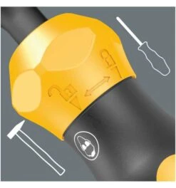 Wera 921 Kraftform Plus Schlagschraubendreher - Serie 900, 1/4" X 163,5 Mm -Bahcore Geschaft bit schraubendreher bithalter mit griff 1363103 czm