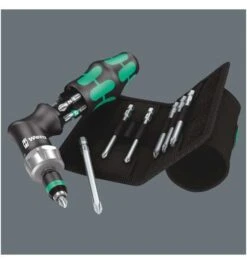 Wera Kraftform Kompakt Pistol RA 4, 13-tlg. -Bahcore Geschaft bit schraubendreher bithalter mit griff 809510 czm