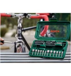 Bosch Schraubendreher-Set, 46-tlg., Mit Bit Garage Im Handgriff -Bahcore Geschaft bosch schraubendreher saetze 1562601 czm