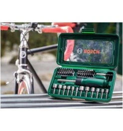 Bosch Schraubendreher-Set, 46-tlg., Mit Bit Garage Im Handgriff -Bahcore Geschaft bosch schraubendreher saetze 1562602 czm