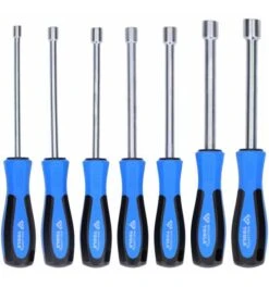 Brilliant Tools Stecknuss-Schraubendreher-Satz, 7-tlg., 5 - 12 Mm