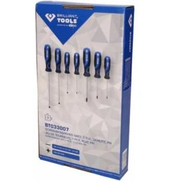 Brilliant Tools Schraubendreher-Satz, 7-tlg., Schlitz, PH -Bahcore Geschaft brilliant tools schraubendreher saetze 617599 czm