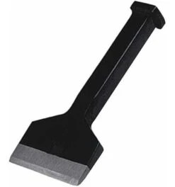 Idealspaten Chariereisen Mit Schlagkopf, Geschmiedet, Gehärtet, Schneide Zweiseitig Geschliffen, 80 Mm