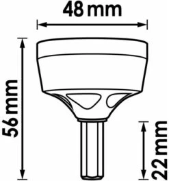 VIGOR Außen-Entgrater 13 - 35 mm, 13 - 35 -Bahcore Geschaft entgrater 1272472 czm