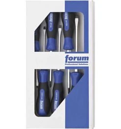 Forum Schraubendreher-Satz Mit 6-kant-Schaft, 6-tlg. Für Schlitz/PH