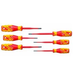 Gedore VDE-Schraubendreher-Satz SLIM DRIVE, 6-tlg., 3K-Griffhüllen