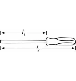 Hazet Elektriker-Schraubendreher, Schutzisoliert, Schlitz Profil, 0.8 X 4 Mm -Bahcore Geschaft hazet schlitzschraubendreher 1472261 czm 1