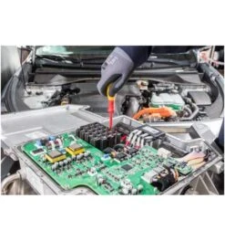 Hazet Elektriker-Schraubendreher, Schutzisoliert, Schlitz Profil, 0.8 X 4 Mm -Bahcore Geschaft hazet schlitzschraubendreher 815933 czm