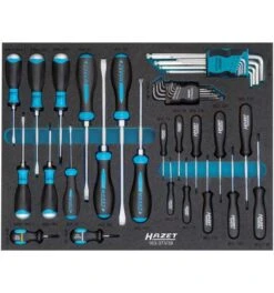 Hazet Schraubendreher Satz, Schlitz Profil, Kreuzschlitz Profil PH, Innen TORX Profil, Innen-Sechskant Profil, Anzahl Werkzeuge: 39