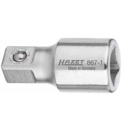 Hazet Verlängerung, Vierkant Hohl 6,3 Mm (1/4"), Vierkant Massiv 6,3 Mm (1/4"), 25 Mm Lang