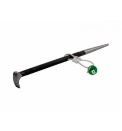 Bahco 304 Mm Rollkopf-Hebeleisen Mit Brüniertem Schaft Und Fester Metallschlaufe Zur Befestigung An Einer Fangleine