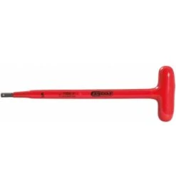 KS Tools T-Griff-Innensechskant-Stiftschlüssel Mit Schutzisolierung, 6x250 Mm