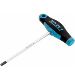 Hazet Schraubendreher, Mit T-Griff, Innen TORX Profil, T25, Rundklinge