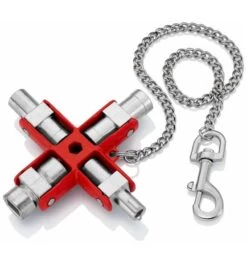 Knipex Universal-Schlüssel Für Gängige Schränke Und Absperrsysteme 90 Mm (SB-Karte/Blister) -Bahcore Geschaft knipex sanitaerschluessel 1574796 czm