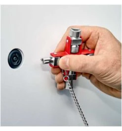 Knipex Universal-Schlüssel Für Gängige Schränke Und Absperrsysteme 90 Mm (SB-Karte/Blister) -Bahcore Geschaft knipex sanitaerschluessel 1574801 czm