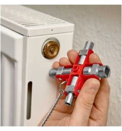 Knipex Universal-Schlüssel Für Gängige Schränke Und Absperrsysteme 90 Mm (SB-Karte/Blister) -Bahcore Geschaft knipex sanitaerschluessel 1574802 czm