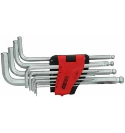 KS Tools Kugelkopf-Innensechskant-Winkelstiftschlüssel-Satz, Lang, 10-tlg. -Bahcore Geschaft ks tools winkelschraubendreher sechskant 693191 czm