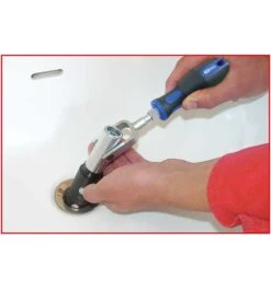 KS Tools Montagewerkzeug Für Abflussventile, 92 Mm -Bahcore Geschaft montageschluessel heizung und sanitaer 388949 czm