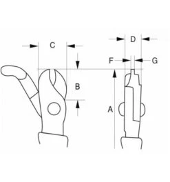Bahco Kompakte Nagelzieher Mit Thermoplastischem Griff 220 Mm -Bahcore Geschaft nagelzieher 965782 czm