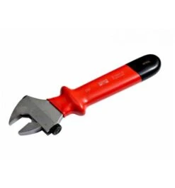 Bahco Rollgabelschlüssel, Isoliert, Mit Seitlicher Rändelschraube, 160 x 21 mm