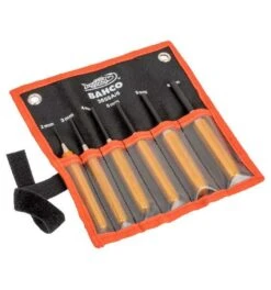 Bahco Splintentreibersatz Mit Handschutz - 6-tlg. Im Holzständer