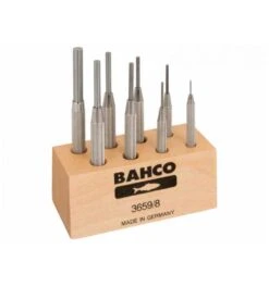 Bahco Splintentreibersatz Mit Gerändelter Führungsbuchse - 8-tlg. Im Kunststoffständer