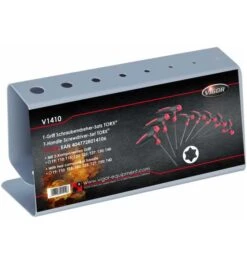 VIGOR T-Griff Schraubendreher Satz, Innen TORX Profil, T 9 – T 40, Anzahl Werkzeuge: 8 -Bahcore Geschaft vigor schraubendreher saetze 751967 czm