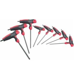 VIGOR T-Griff Schraubendreher Satz, Innen TORX Profil, T 9 – T 40, Anzahl Werkzeuge: 8