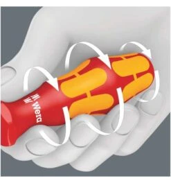 Wera 162 I PH VDE-isolierter Kreuzschlitz-Schraubendreher, PH 1 X 80 Mm -Bahcore Geschaft wera kreuzschlitz phillips 762508 czm