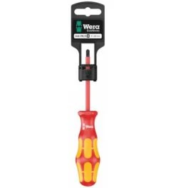 Wera 162 I PH/S SB VDE-isolierter Schraubendreher Für PlusMinus Schrauben (Phillips/Schlitz), # 1 X 80 Mm