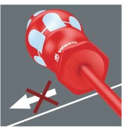 Wera 3165 I PZ VDE-isolierter Kreuzschlitz-Schraubendreher, Edelstahl, PZ 2 X 100 Mm -Bahcore Geschaft wera kreuzschlitz pozidrive 762077 czm