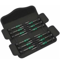 Wera Kraftform Micro 12 Universal 1 Elektronik-Schraubendrehersatz, 12-tlg.