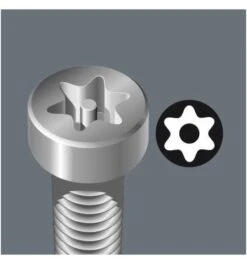 Wera 367/6 TORX BO Kraftform Schraubendrehersatz + Rack, 6-tlg. -Bahcore Geschaft wera schraubendreher saetze 809732 czm