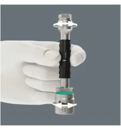 Wera 8796 SB Zyklop-Verlängerung "flexible-lock" Mit Schnelldrehhülse, Kurz, 3/8", 3/8" X 125 Mm -Bahcore Geschaft wera steckschluesselverlaengerung 808258 czm