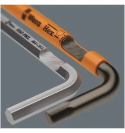 Wera 950 SPKL Winkelschlüssel Multicolour, Zöllig, BlackLaser, 3/8" X 224 Mm -Bahcore Geschaft wera winkelschraubendreher sechskant 809847 czm