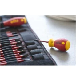 Wiha Schraubendreher Und Bit Set SlimVario Schlitz, Pozidriv, PlusMinus/Pozidriv 10-tlg. Inkl. Falttasche (41233) -Bahcore Geschaft wiha schraubendreher saetze 949722 czm 1