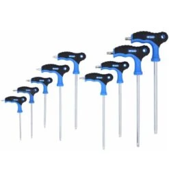 Brilliant Tools T-Griff-Torx Mit Stirnlochbohrung-Winkelstiftschlüssel-Satz, 9-tlg. -Bahcore Geschaft winkelschraubendreher torx 1027807 czm