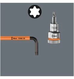 Wera 967 SPKL TORX BO Winkelschlüssel Multicolour, TX 30 X 122 Mm -Bahcore Geschaft winkelschraubendreher torx 358249 czm 4