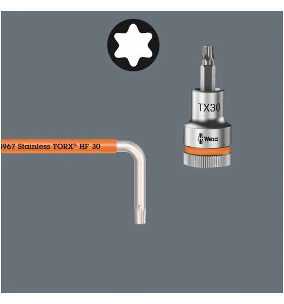 Wera 3967 SXL HF TORX Winkelschlüssel Multicolour Mit Haltefunktion, Lang, Edelstahl, TX 40 X 224 Mm 5 Wera 3967 SXL HF TORX Winkelschlüssel Multicolour Mit Haltefunktion, Lang, Edelstahl, TX 40 X 224 Mm – Bild 5